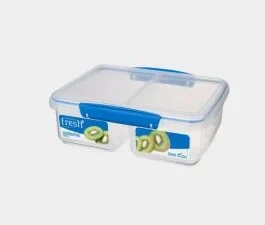 SISTEMA - fresh voorraaddoos 2 comp blauw 2L