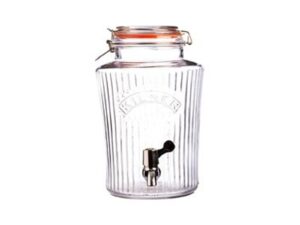 KILNER - VINTAGE RONDE DRANKDISPENSER MET KRAANTL