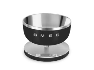 Smeg keukenweegschaal - zwart mat